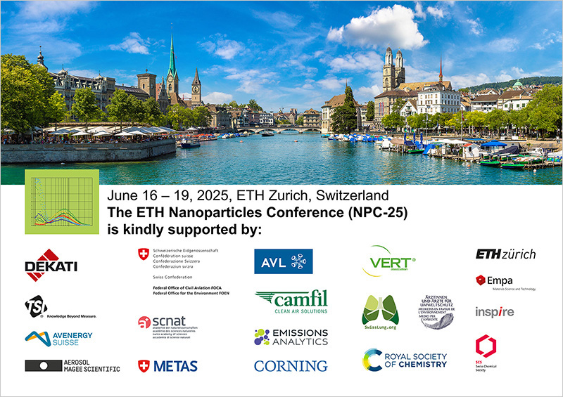 Sponsors and Supporters of the ETH Nanoparticles Conference 2025: Thank You!