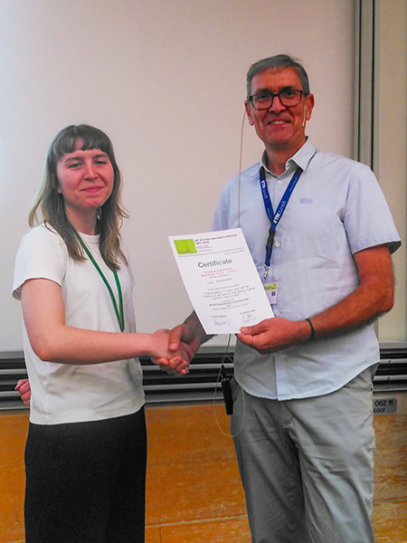 Best poster award 2025, 2nd prize: Sara Bengtsdotter