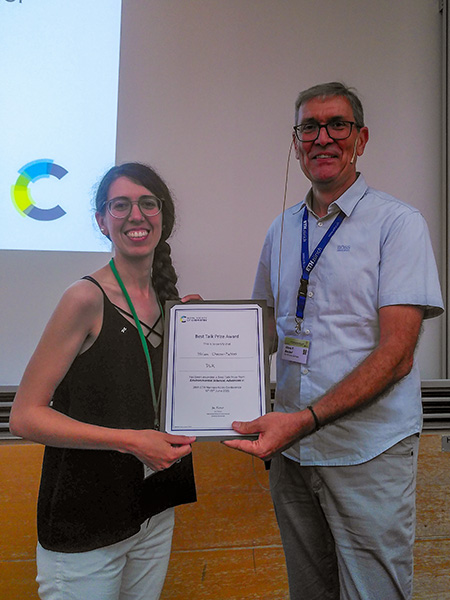 Best talk award 2025, 1st prize: Miriam Chacón-Mateos