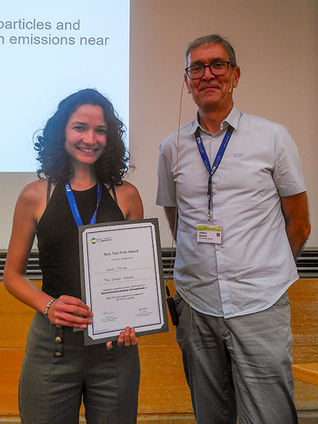 Best talk award 2025, 2nd prize: Sarah Tinorua