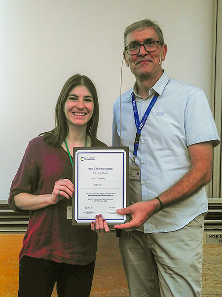 Best talk award 2025, 3rd prize: Una Trivanovic