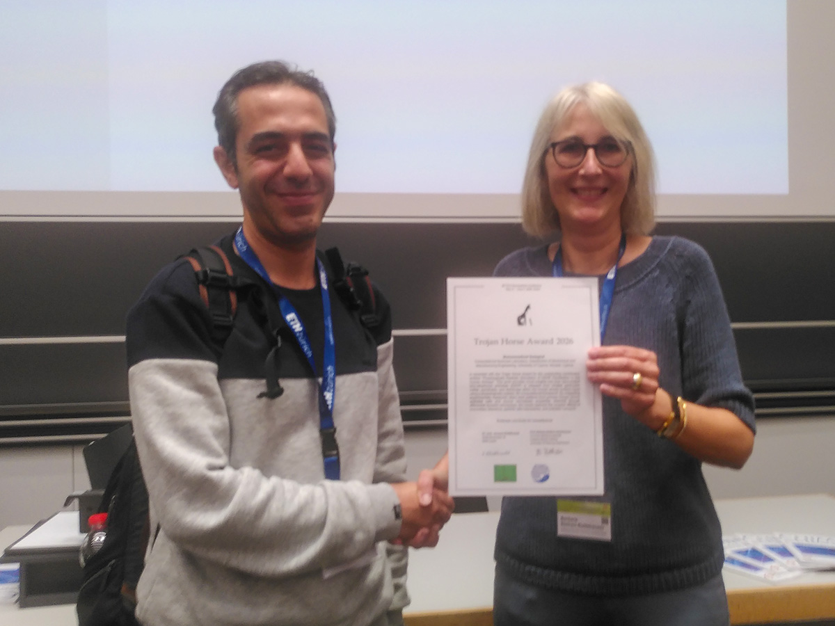 Trojan Horse Award winner 2026: Mohammadhadi Sedaghat, University of Cyprus