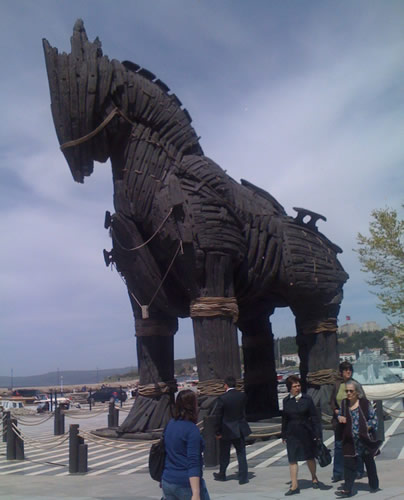 Trojan horse, photo © Dr. A. Mayer 